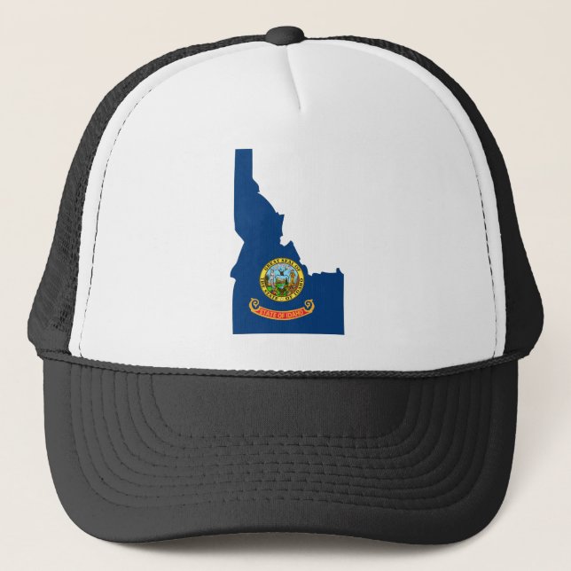 Idaho flaggakarta keps (Framsida)