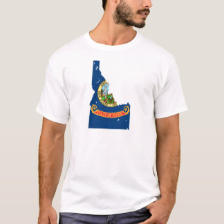 Idaho flaggakarta t shirt
