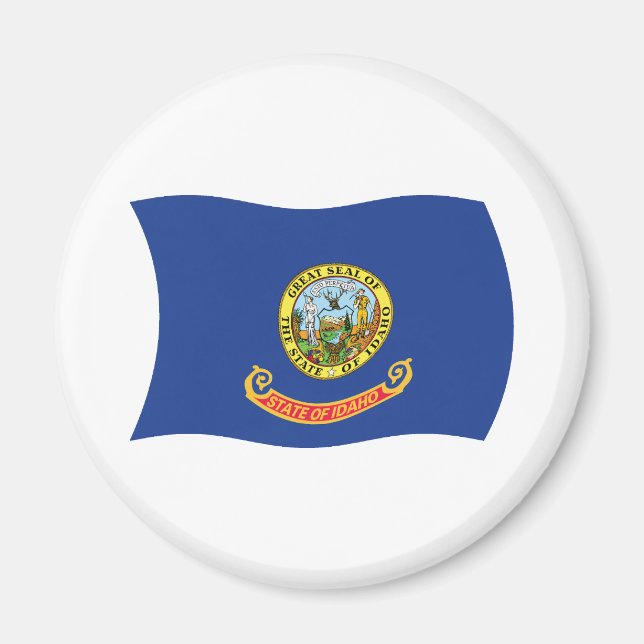 Idaho Flaggmagnet Magnet (Framsidan)