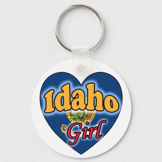 Idaho Flicka Nyckelring (Framsida)