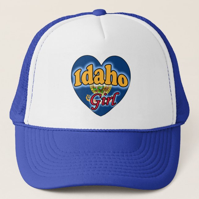 Idaho Flickan Truckerkeps (Framsida)