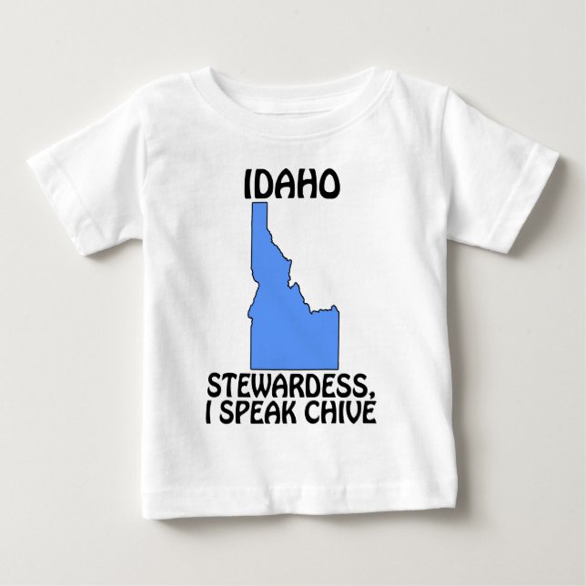 Idaho - Flygvärdinna, jag talar Gräslök Tee (Framsida)