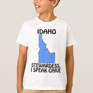 Idaho - Flygvärdinna, jag talar Gräslök Tee