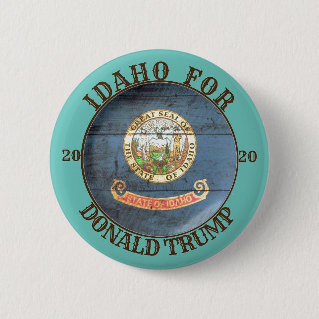 Idaho för Donald Trump 2020 Knapp (Framsida)