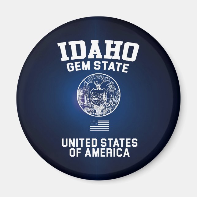 Idaho Gem State Magnet (Framsidan)