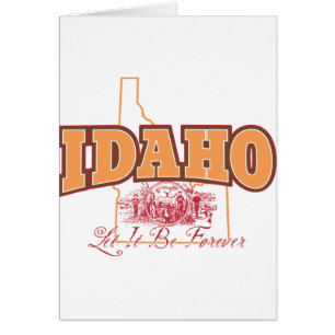 Idaho Hälsningskort