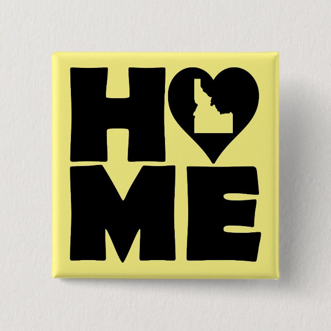 Idaho Hem Stat Knapp Märke Pin (Framsida)