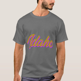 Idaho ID American State Pride Love 6 T Shirt