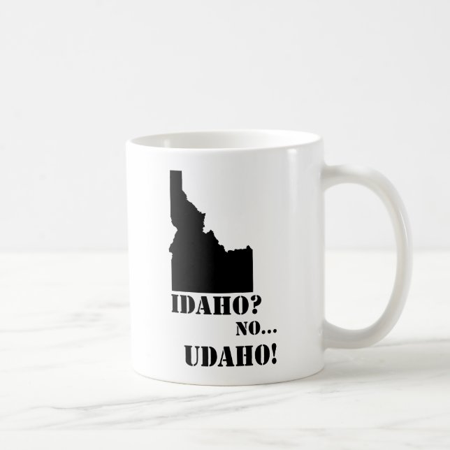 Idaho ingen Udaho karta Kaffemugg (Höger)