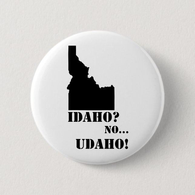 Idaho ingen Udaho karta Knapp (Framsida)