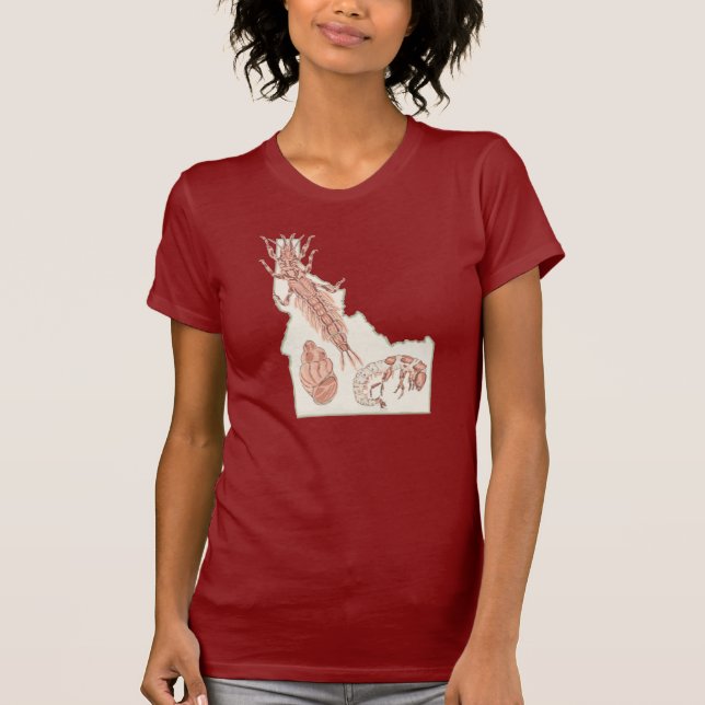 Idaho Insektrare  T Shirt (Framsida)