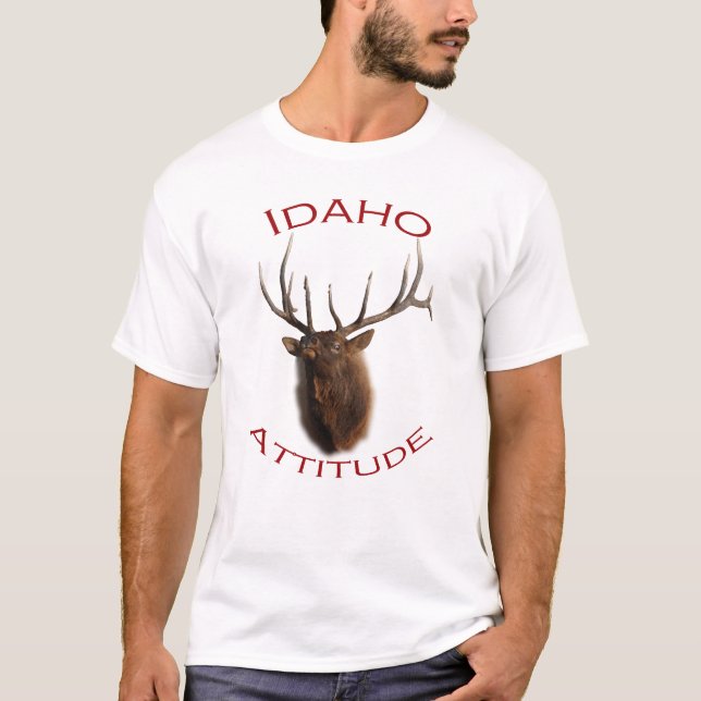 Idaho inställning t-shirt (Framsida)