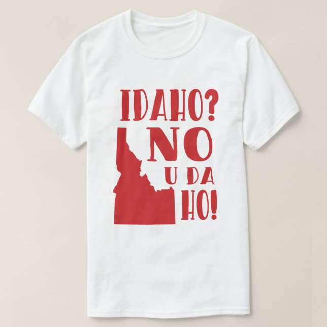 Idaho inte, dig da ho tee (Design framsida)