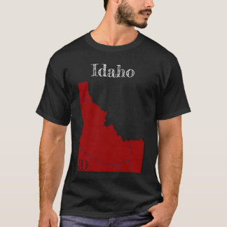 Idaho Interstate [Berry Red Design] T-Shirt