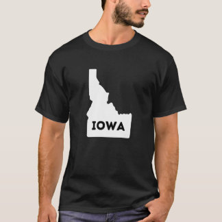 Idaho Iowa Idawa, var kommer du ifrån? Geo Gem T Shirt