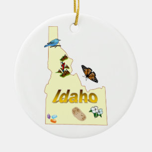 Idaho julgranprydnad julgransprydnad keramik