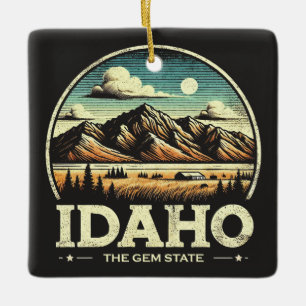 Idaho Julgransprydnad Keramik