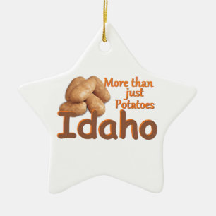 IDAHO JULGRANSPRYDNAD KERAMIK