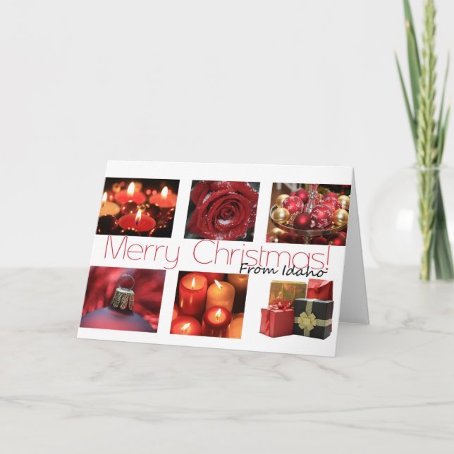 Idaho-julkort, ange specifikt helgkort (Framsida)