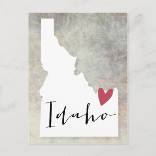 Idaho Kärlek Vykort