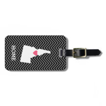 Idaho Karta Home State Kärlek med Anpassningsbar H