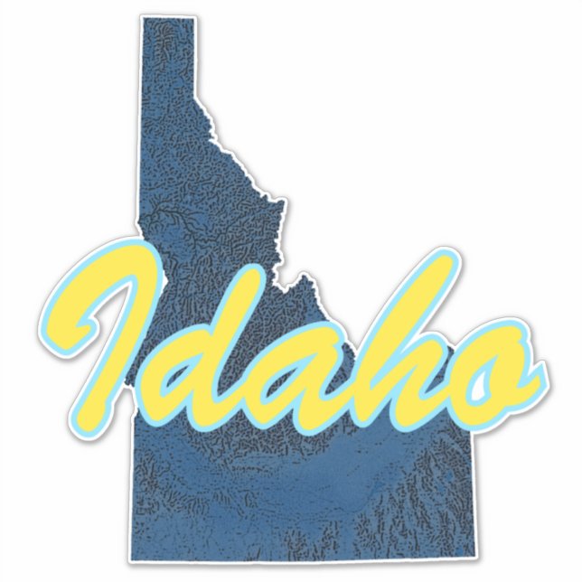 Idaho Klistermärken (Framsida)