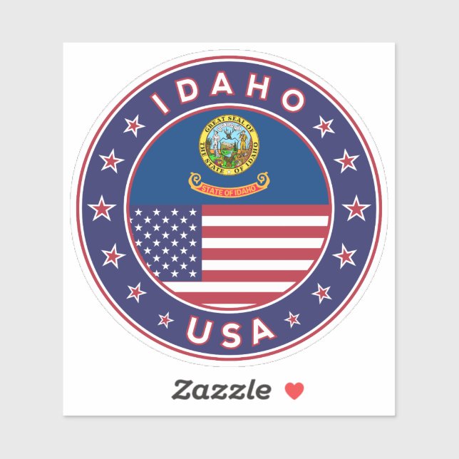 Idaho Klistermärken (Ark)