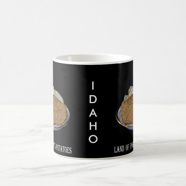 Idaho "land av berömda potatisar". kaffemugg (Center)