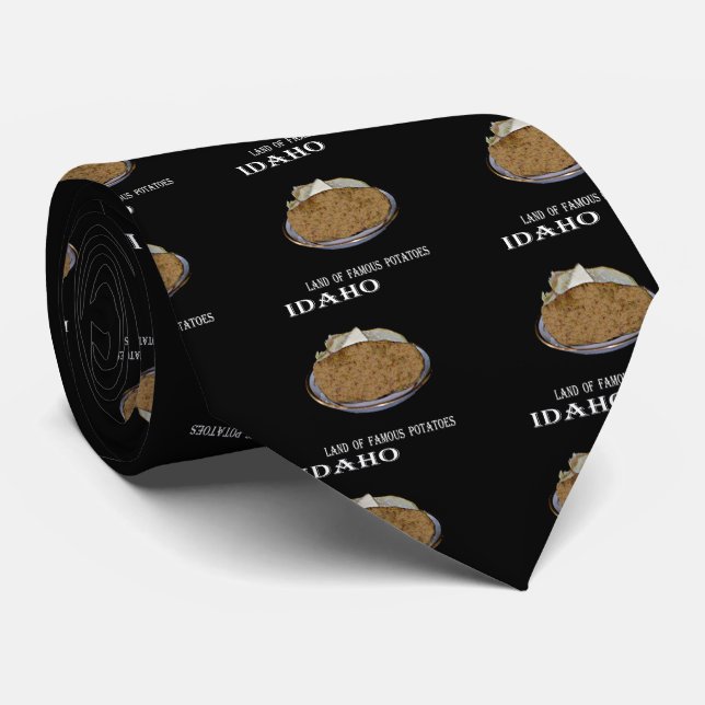 Idaho "land av berömda potatisar". slips (Rullad)