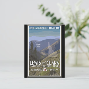 Idaho. Lewis & Clark Trail Vykort