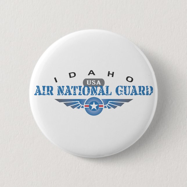 Idaho Luft National Guard - USA Knapp (Framsida)