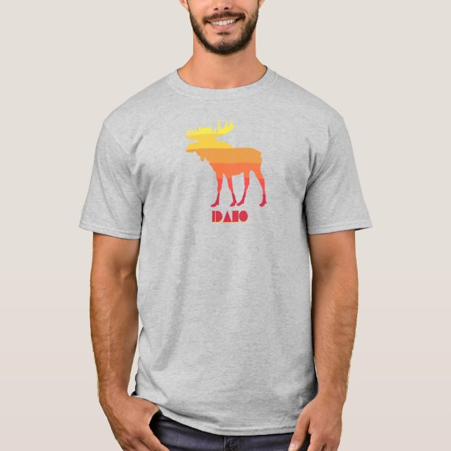 Idaho Moose T Shirt (Framsida)