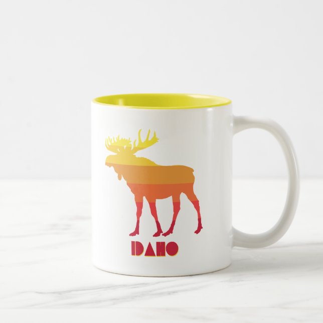 Idaho Moose Två-Tonad Mugg (Höger)