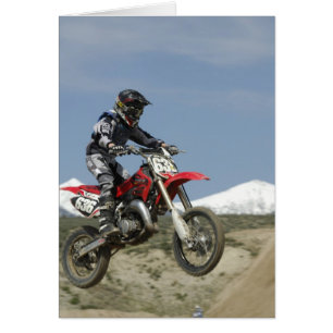 Idaho, Motocross Racing, Motorcykeltävling Hälsningskort
