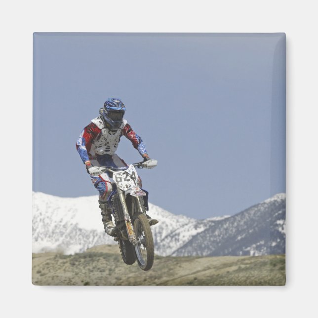 Idaho, Motocross Racing, Motorcykeltävling Magnet (Framsidan)