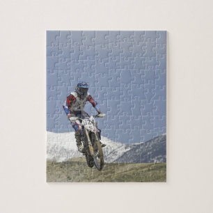 Idaho, Motocross Racing, Motorcykeltävling Pussel