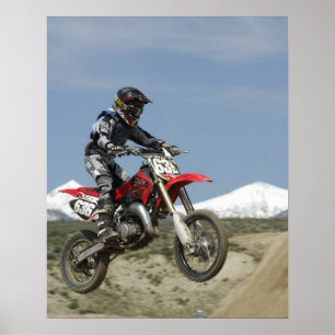 Idaho, Motocross-Tävla, Tävla för motorcykel Poster