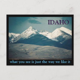 Idaho Mountains Vykort