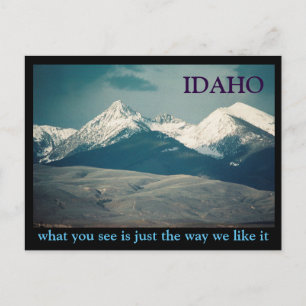 Idaho Mountains Vykort