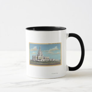 Idaho nedgångar, legitimation - Mormontempelet Mugg