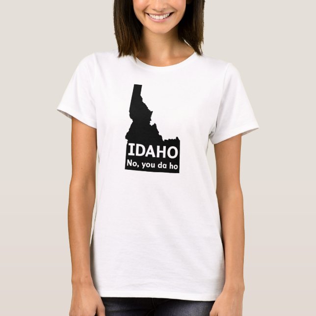 Idaho Nej, du Da Ho Tee (Framsida)