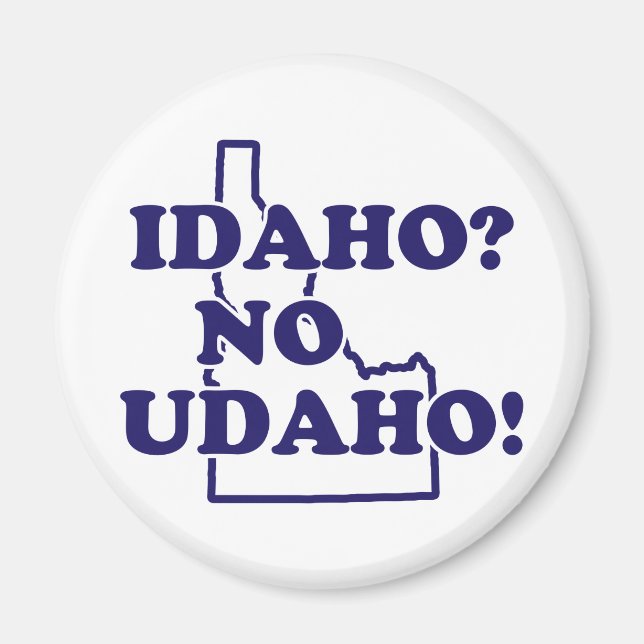 Idaho No Udaho Magnet (Framsidan)