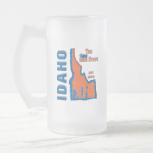 Idaho ölmugg frostat ölglas