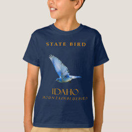 Idaho-området Bird the Mountain Bluebird T Shirt