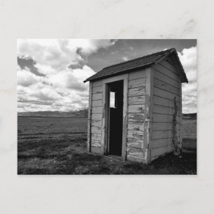 Idaho Outhouse Vykort