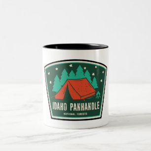 Idaho Panhandle National Forests Camping Två-Tonad Mugg