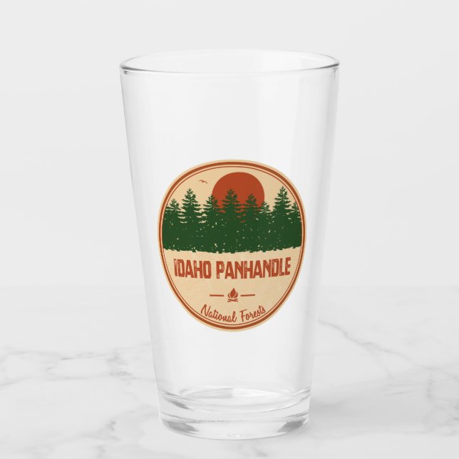 Idaho Panhandle National Forests Glaskopp (Framsida)