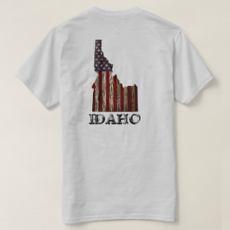 IDAHO PATRIOT BURNT WOOD CLR T SHIRT