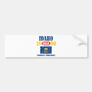 IDAHO PERFEKT TILLSAMMANS BEKYMRAD PROUDUCTS BILDEKAL