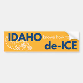 Idaho politisk bildäckslapp bildekal